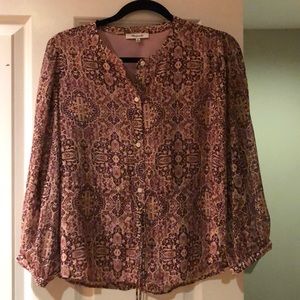 Madewell paisley shirt